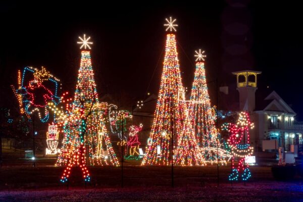 Holiday Lights on the Lake is a festive tradition in Altoona, Pennsylvania