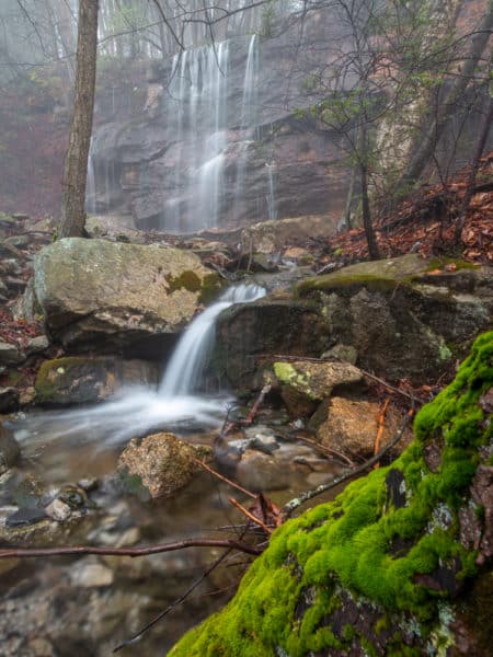 Paddy Run Falls in Shickshinny PA