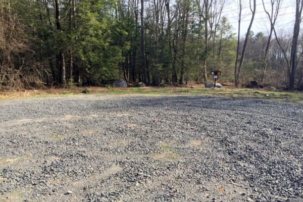 Parking in State Game Lands 260 in Shickshinny Pennsylvania