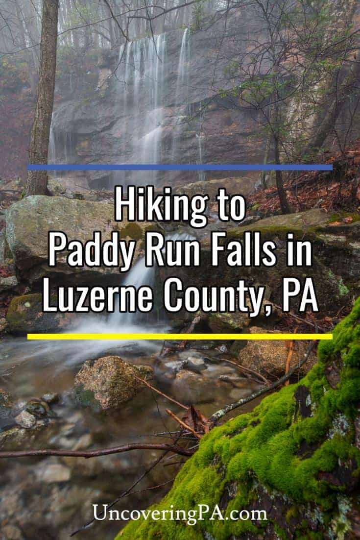 How to Get to Paddy Run Falls in Luzerne County, PA - Uncovering PA