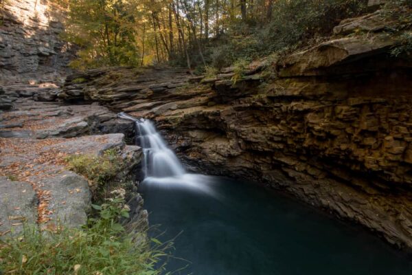 Nay Aug Falls i wąwóz w Scranton PA