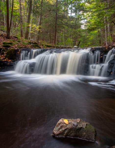 Upper Rusty Falls in Loyalsock State Forest