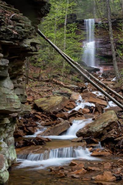 Dutchman Run Falls in Lycoming County PA