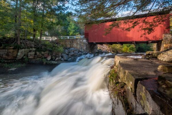 Packsaddle Covered Bridge in Somerset County PA