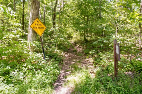 Gerard Trail in Oil Creek State Park in Venango County PA