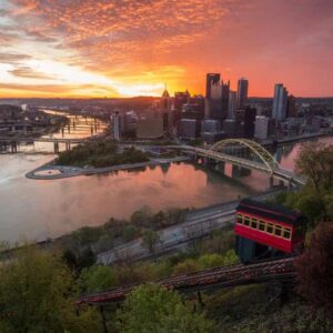 Duquesne Incline in Pittsburgh Pennsylvania