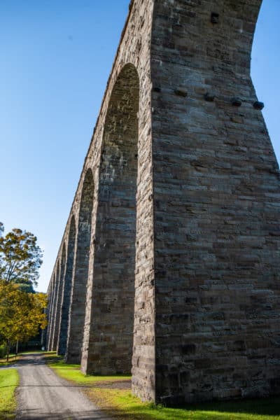 Arches of the Starrucca Viaduct in Susquehanna County Pennsylvania