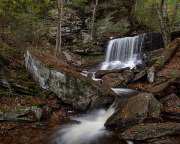 B Reynolds Falls in Ricketts Glen State Park