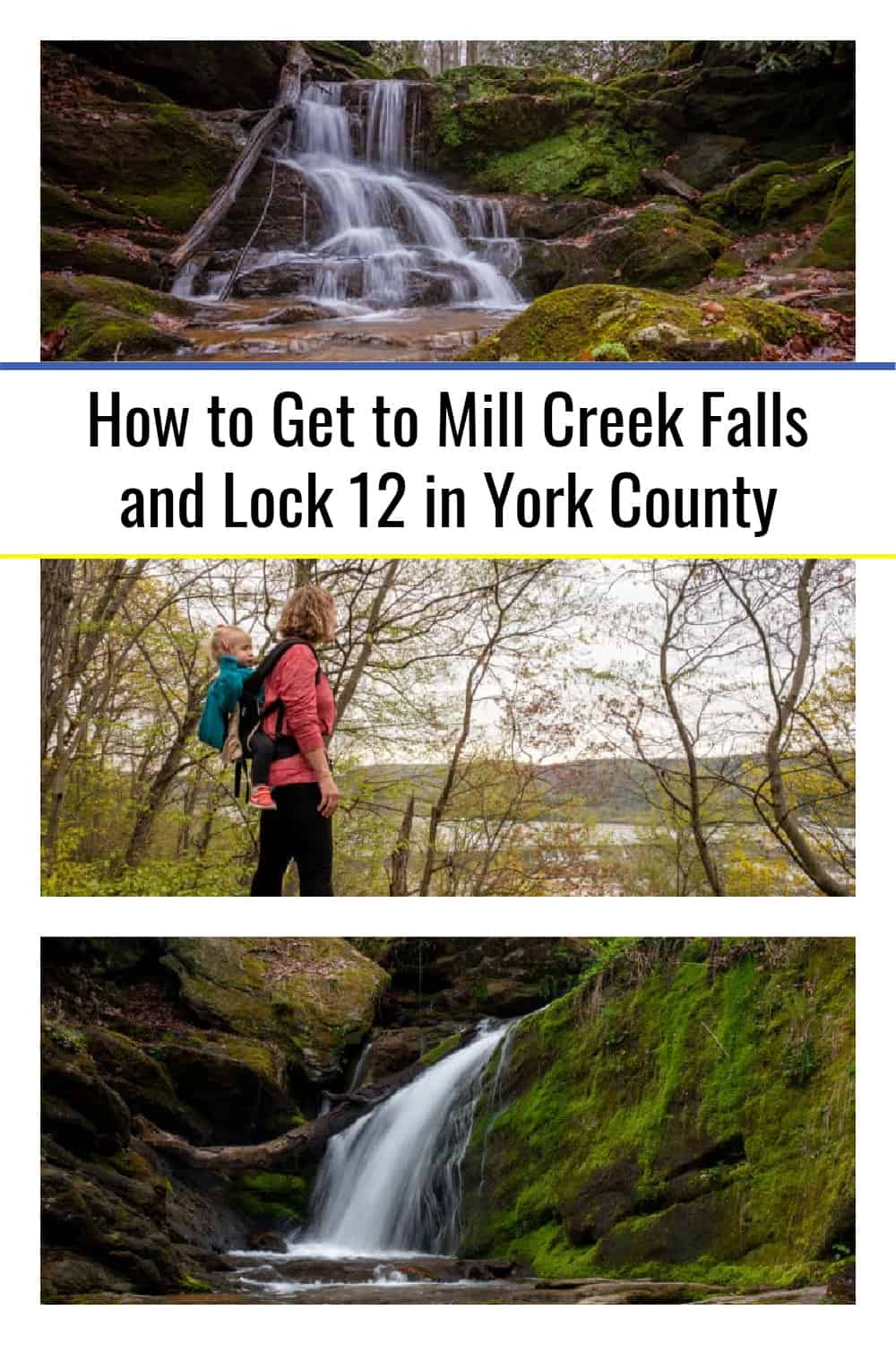 How to Get to Mill Creek Falls and Lock 12 in York County - Uncovering PA