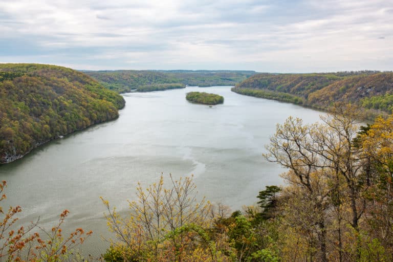 Overlooking the Susquehanna River from The Pinnacle in Lancaster County