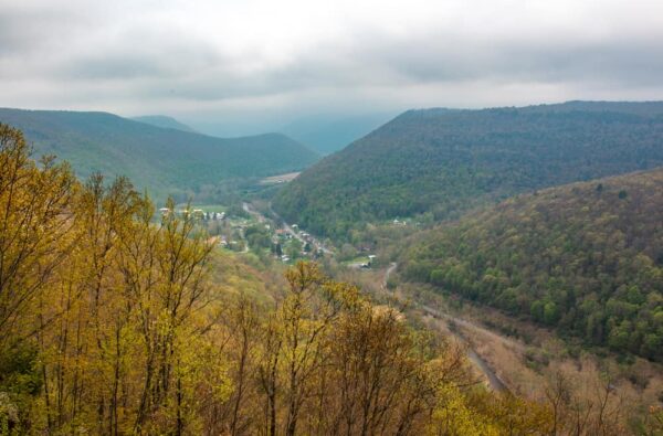 View of Ralston from Band Rock Vista in the McIntyre Wild Area