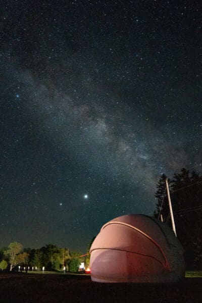 Seeing the Milky Way at Pennsylvania's Cherry Springs State Park