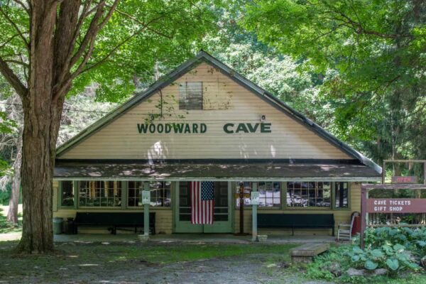 Building at Woodward Cave in Centre County Pennsylvania