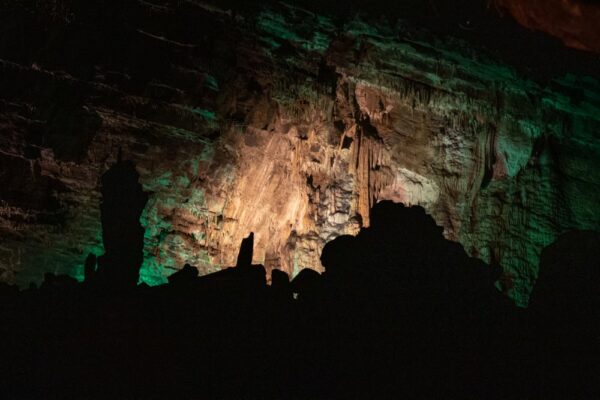 The Hall of Statues in Woodward Cave in Central Pennsylvania