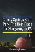 Milky Way over Cherry Springs State Park in Pennsylvania
