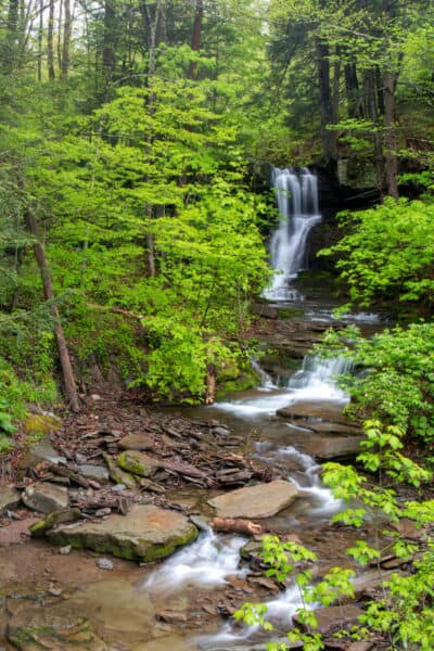 Bowling Alley Falls in Bradford County PA