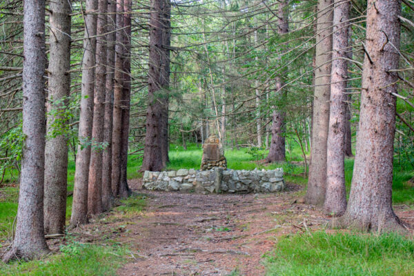 CCC Monument at Camp Michaux in Pennsylvania