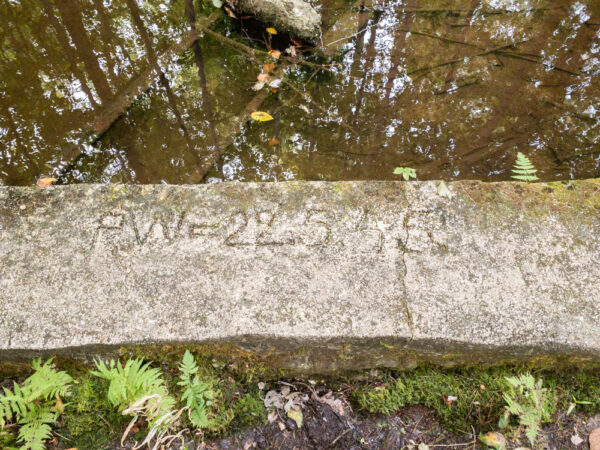 German POW marking at Camp Michaux in Pennsylvania