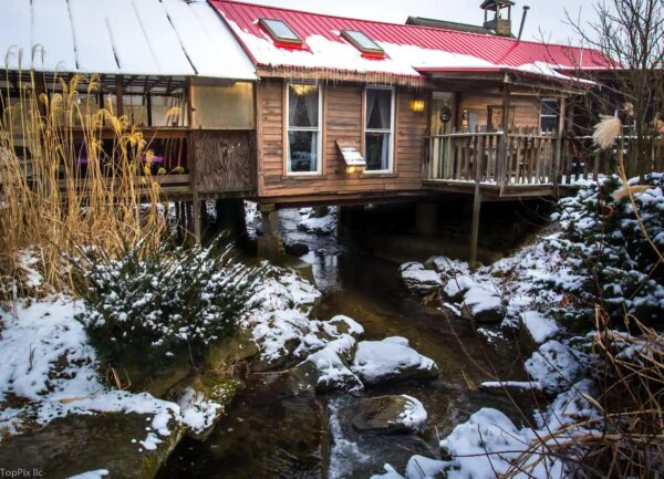 Covered Bridge Cabin on Airbnb