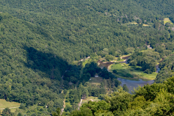 PA Grand Canyon from Lebo Vista near Lock Haven PA