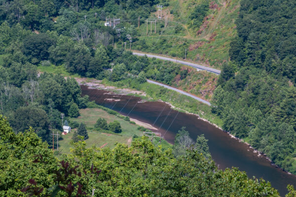 Pine Creek from Lebo Vista in the PA Grand Canyon