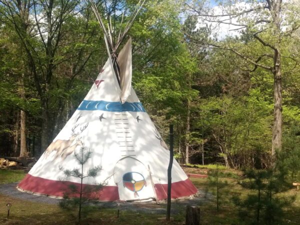 Airbnb Teepee near the Quehanna Wild Area