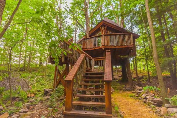 Treehouse Airbnb near Ohiopyle PA