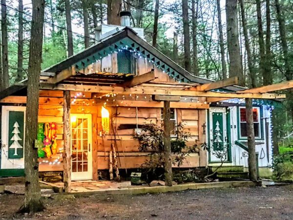 Bohemian cabin on airbnb near State College