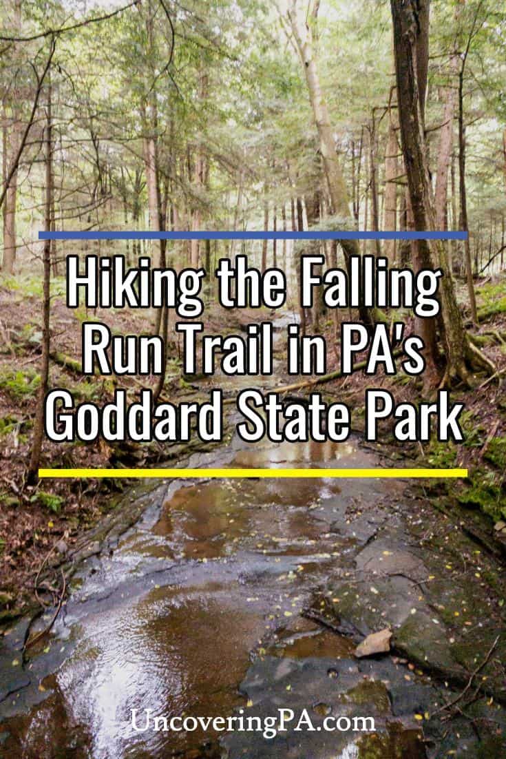 Hiking the Falling Run Nature Trail in Goddard State Park - Uncovering PA