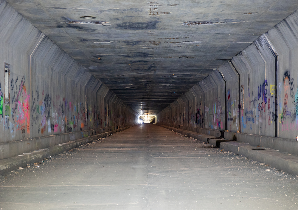 Visiting the Abandoned PA Turnpike near Breezewood, Pennsylvania ...