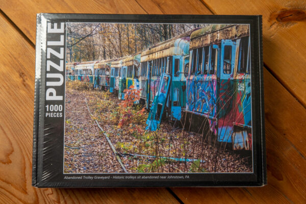 Abandoned Trolley Graveyard Puzzle