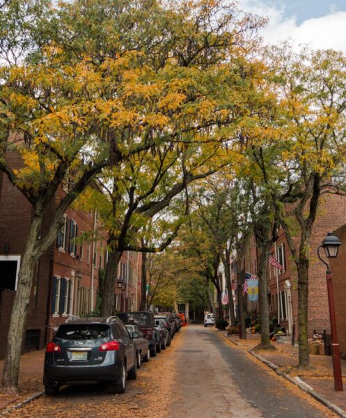 Fall in Philadelphia's Old City