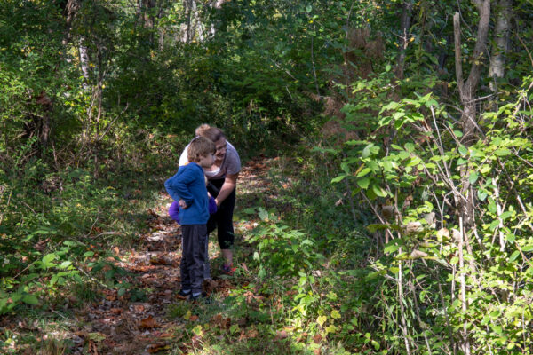 Hiking at Nolde Forest in Berks County Pennsylvania