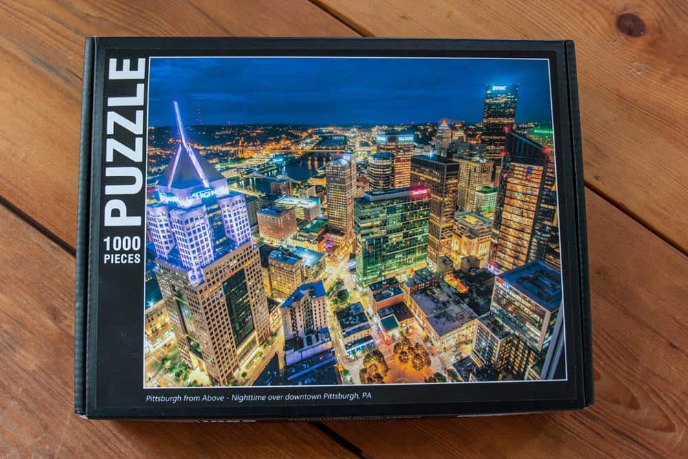 Pittsburgh From Above 1000Piece Puzzle UncoveringPA