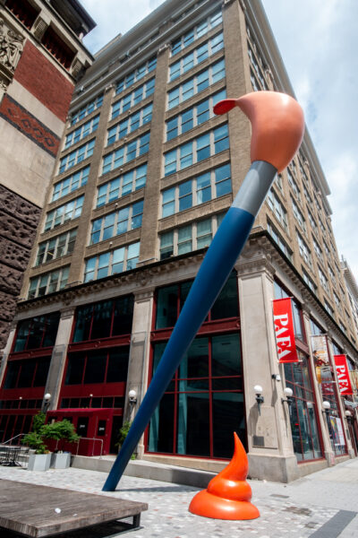 Giant paintbrush in Philadelphia PA