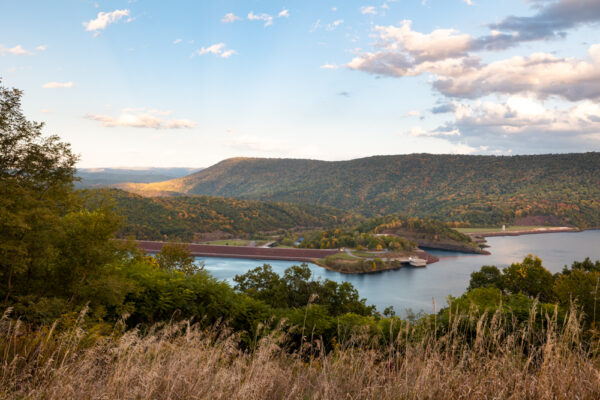 View from Ridenour Overlook near Huntingdon County PA