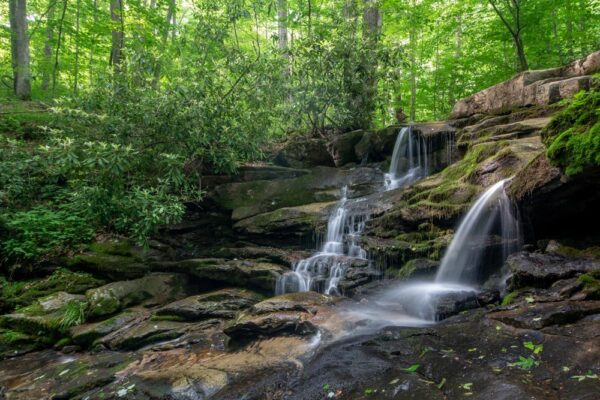 Stewarton Falls in Fayette County Pennsylvania