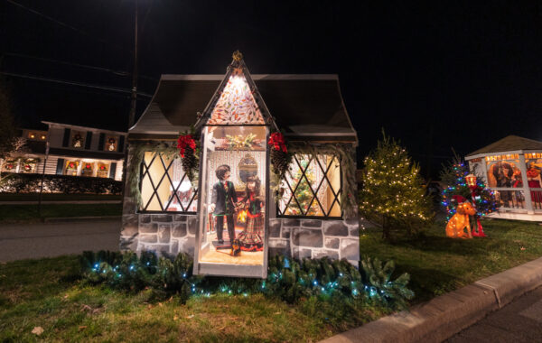 Vignette at the Berwick Christmas Boulevard in Columbia County PA