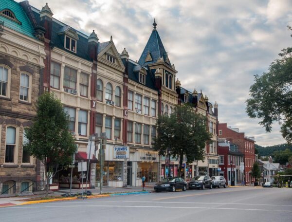 Historic buildings in Bellefonte Pennsylvania