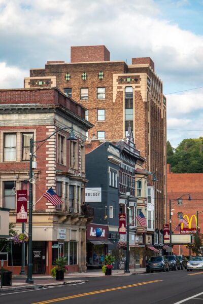 Downtown Bradford Pennsylvania