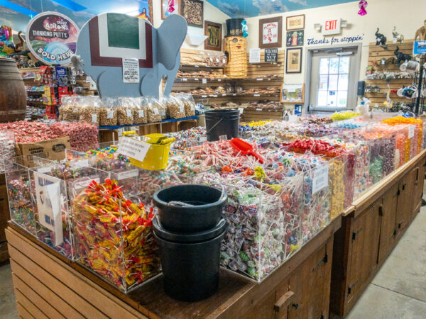 Candy at Mr. Ed's Elephant Museum in Adams County PA