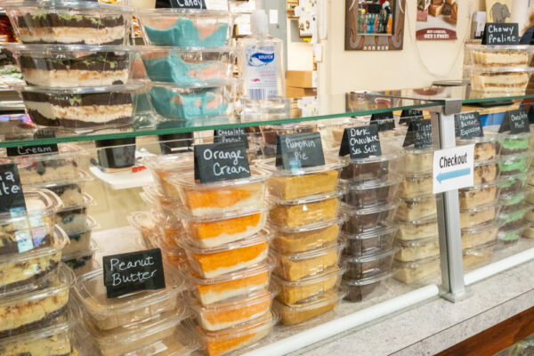 Homemade fudge at Mr. Ed's Elephant Museum in Adams County Pennsylvania