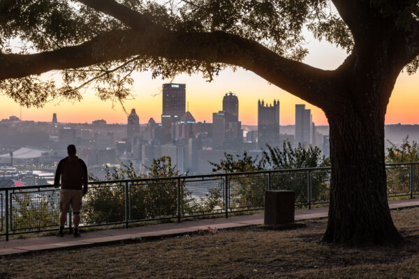 View from West End Overlook, Pittsburgh PA