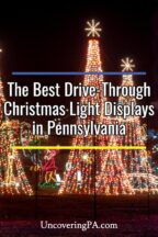 Drive through Christmas light displays in Pennsylvania