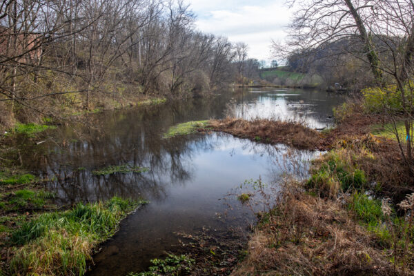 Pond in SIlver Mine Park in Lancaster County Pennsylvania