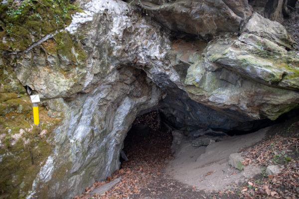 Cave in Silver Mine Park in Pequea Township Pennsylvania