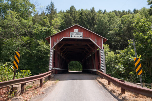 Davis Covered Bridge in Columbia County Pennsylvania