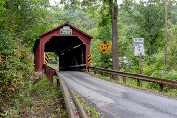Krickbaum Covered Bridge in southern Columbia County PA