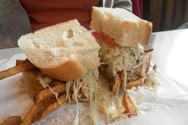Sandwich at Primanti's in Pittsburgh PA