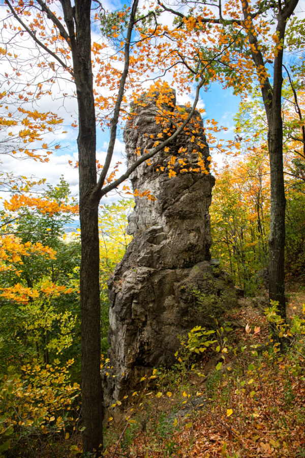 Enjoying the Amazing Views from Chimney Rocks in Hollidaysburg, PA